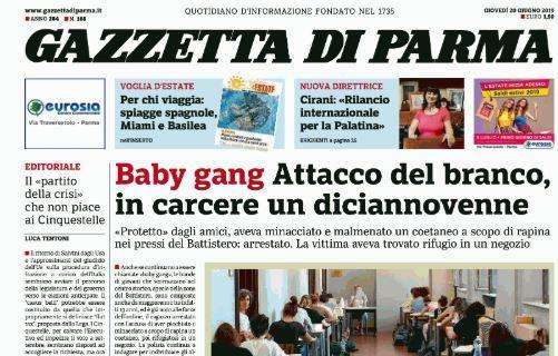 Gazzetta di Parma: "Il sogno di mezza estate è sempre Balotelli". Ma spunta l'idea Mancuso