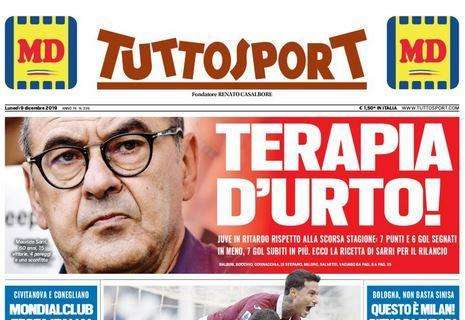  Tuttosport apre sul Torino: "Striscia la rimonta"