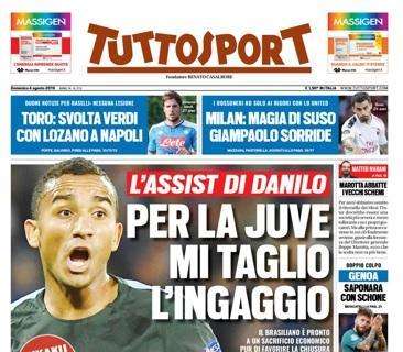 Tuttosport su Danilo: "Per la Juve mi taglio l'ingaggio"