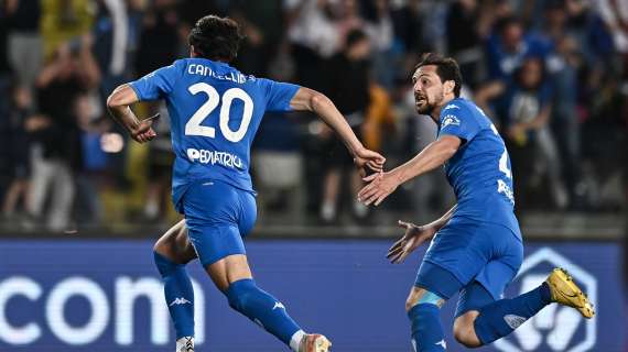 Serie A, Niang salva l'Empoli nel recupero. Frosinone retrocesso, notte da incubo allo Stirpe