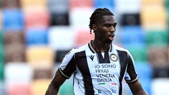 Udinese, Ehizibue: "Il Parma è una squadra forte, ma anche noi non siamo da meno"