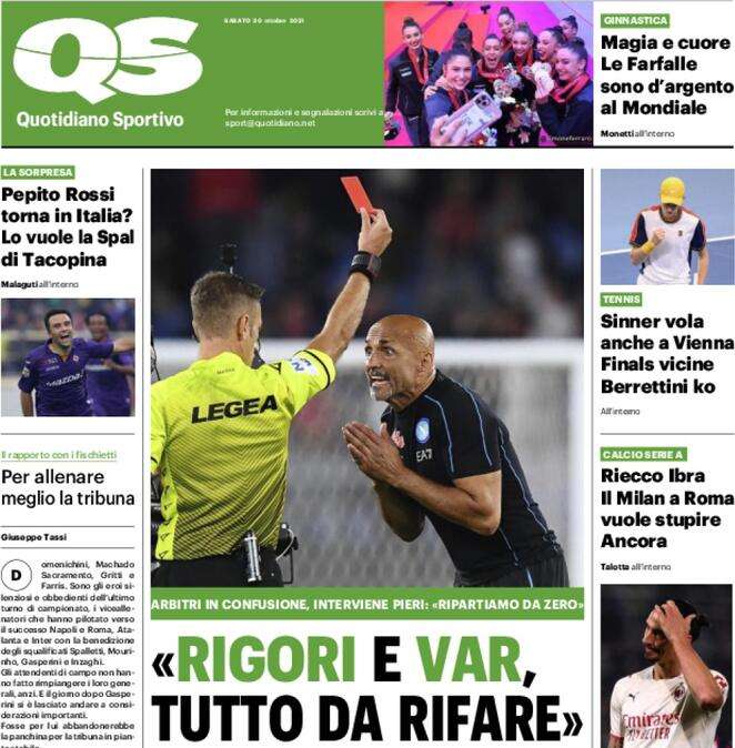 QS: "Pepito Rossi può tornare in Italia: lo vuole la SPAL. In Italia già nel weekend?"