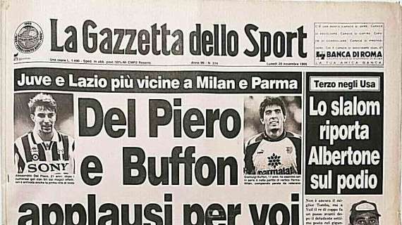 26 anni fa contro il Milan esordiva Gigi Buffon: che stella per il firmamento gialloblù