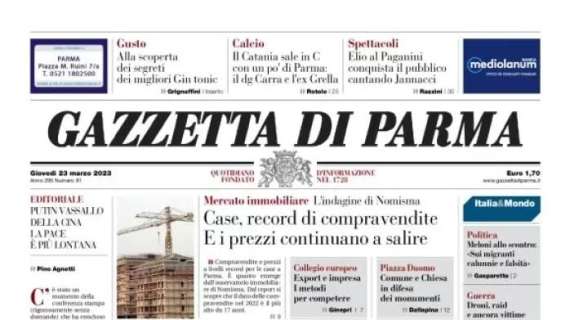 Gazzetta di Parma: "Il nuovo maxi campus dei Crociati"