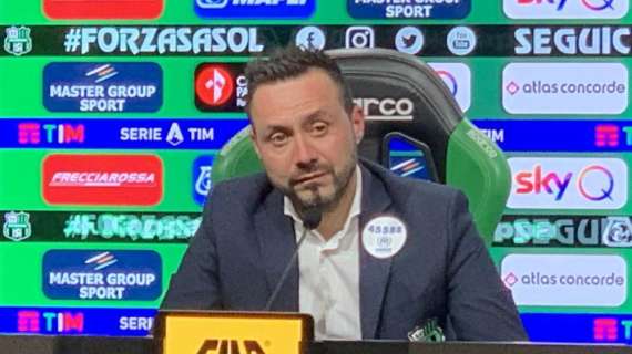 Sassuolo, De Zerbi: "Parma squadra esperta. Arbitri? Mariani è una garanzia"