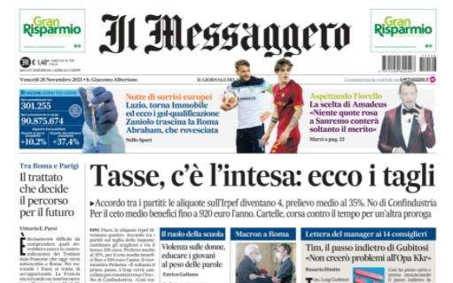 Il Messaggero: "Italia, oggi è il giorno del sorteggio: le possibili avversarie"