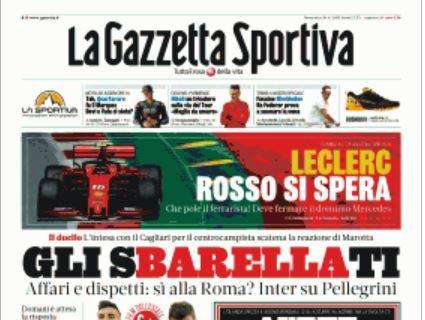 Gazzetta dello Sport su Roma e Inter: “Gli sbarellati”