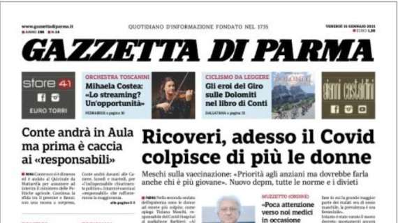 Gazzetta di Parma: "Grassi e Kucka, rientro vicino. Lungo stop per Valenti"