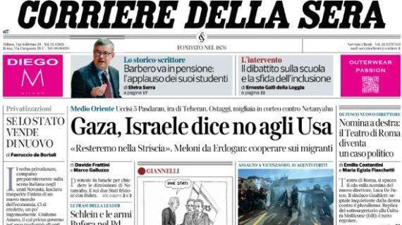 Corriere della Sera su Udinese-Milan: "Quel gesto di Maignan contro i cori razzisti"