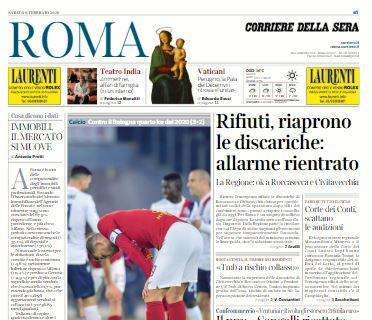 Corriere di Roma: "Lazio, scattano i rimpianti: mercato senza rinforzi"