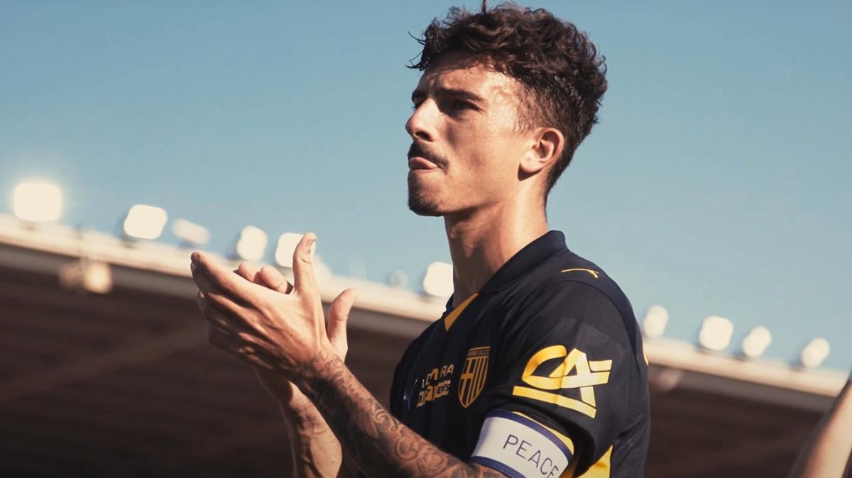 Lazio-Parma 1-1. Delprato la apre, Noslin (con deviazione) la riprende. Punto importante per i crociati