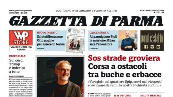 Gazzetta di Parma sui crociati: "Pochi tiri e molti chilometri"