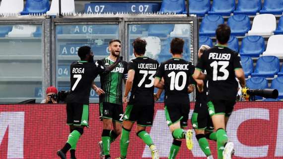 Serie A, il Sassuolo scavalca il Parma: 4-2 al Lecce che trema terzultimo
