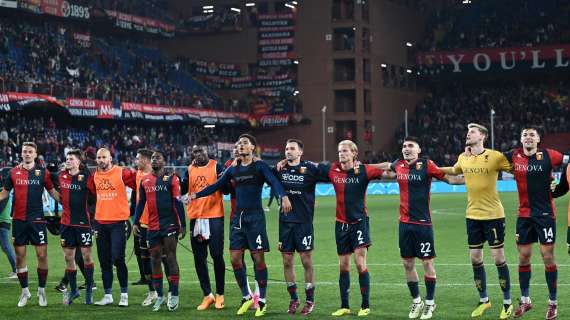 VIDEO - Il Genoa festeggia la salvezza con un netto 3-0 sul Cagliari
