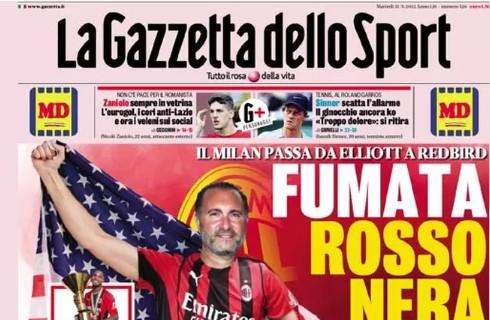 L'apertura de La Gazzetta dello Sport sul passaggio di proprietà del Milan: "Fumata rossonera"