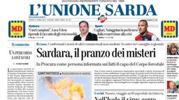 L'Unione Sarda: "Cagliari, Nainggolan in pochi mesi dalla resurrezione alla crisi"