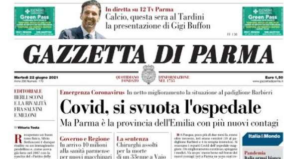 Gazzetta di Parma: "Questa sera al Tardini la presentazione di Gigi Buffon"