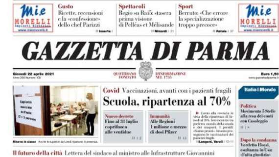 Gazzetta di Parma: "Il Parma combatte ma la Juve vince 3-1"