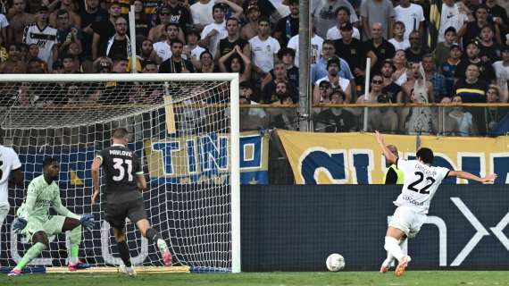 Cancellieri si sblocca dopo 31 minuti: il primo gol con il Parma regala tre punti