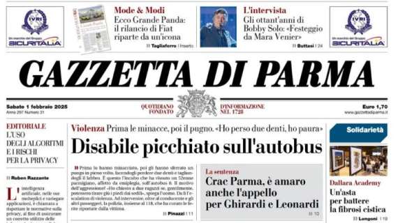 Ko casalingo contro il Lecce, Gazzetta di Parma: "Il Parma contestato dai tifosi"