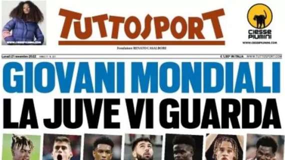 Tuttosport: "Giovani mondiali, la Juventus vi guarda"
