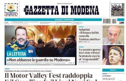 Gazzetta di Modena: "Sassuolo, Defrel sfida il 'suo' Parma"