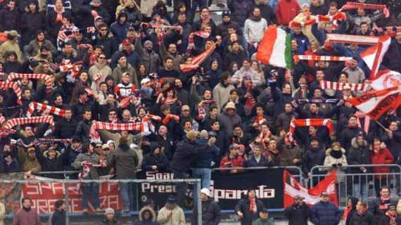I tifosi del Piacenza si oppongono alla concessione del Garilli al Parma