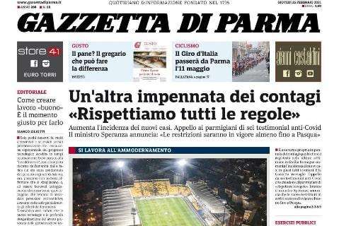 Gazzetta di Parma: "Nuovo stadio Tardini, allo studio Zoppini il progetto di restyling"