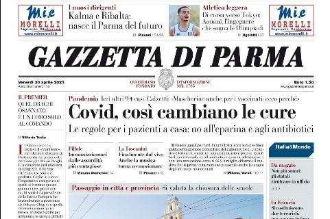 Gazzetta di Parma: "Kalma e Ribalta: nasce il Parma del futuro"