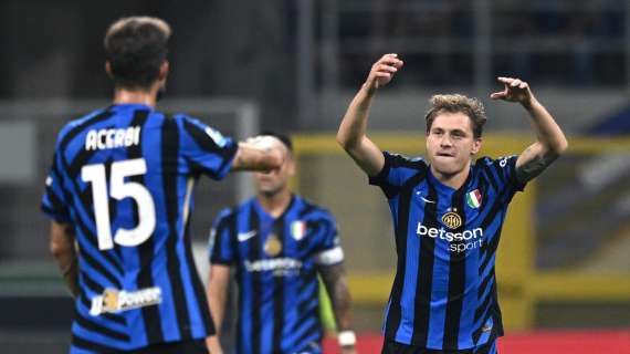 Serie A, Inter impressionante! Poker all'Atalanta con magia di Barella e doppietta di Thuram