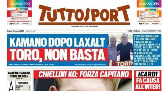 Tuttosport: "Colpo Parma, ecco Darmian: 'Qui tornerò azzurro'"