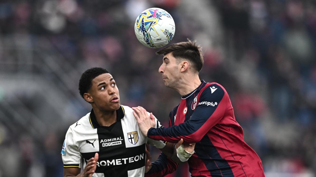 I numeri di Bologna-Parma: possesso quasi in parità, ai crociati basta un tiro in porta