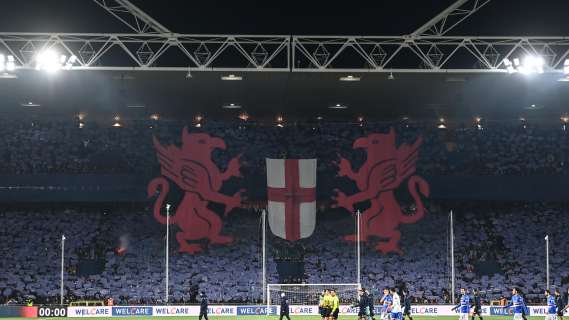 Genoa, contro il Parma una patch sulla maglia dedicata a Sanremo