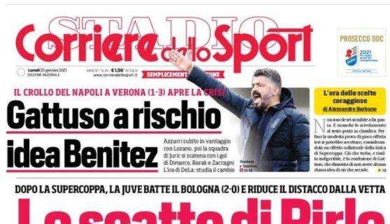 Corriere dello Sport: "Gattuso a rischio, idea Benitez"