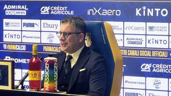 Cherubini: "Parma un unicum nel calcio italiano. Qualcosa lo abbiamo sbagliato, dal lavoro quotidiano passa la salvezza"