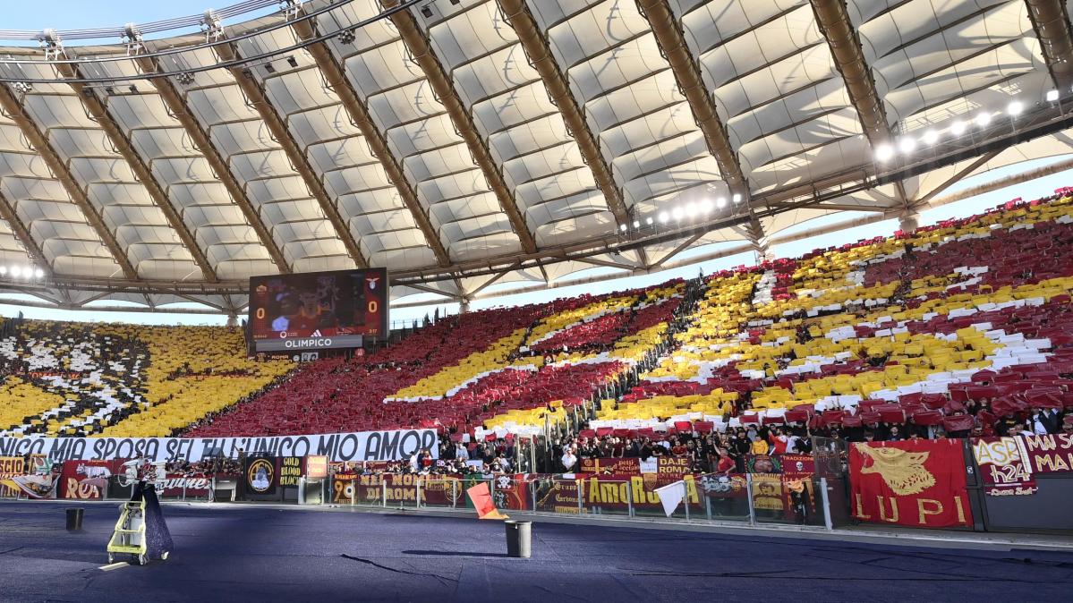 A Roma 60 mila tifosi presenti, ma niente sold-out all'Olimpico