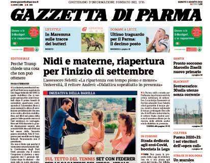 Gazzetta di Parma: "Ultimo traguardo per il Parma: il decimo posto"
