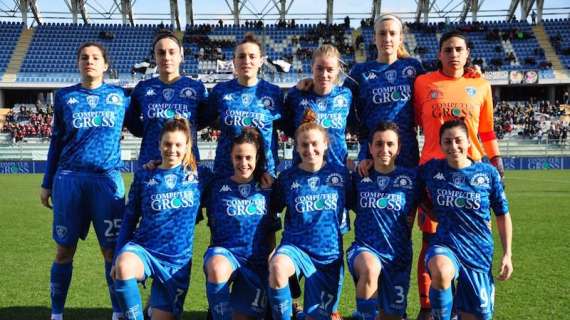 Tifosi azzurri contro la cessione dell'Empoli femminile: "Pagina brutta della storia del club"