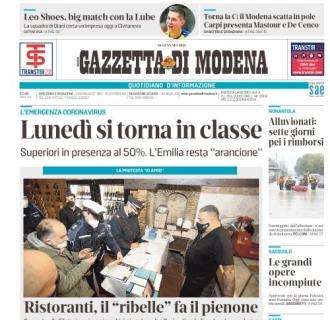 Gazzetta di Modena: "Sassuolo in emergenza, De Zerbi conta i presenti"