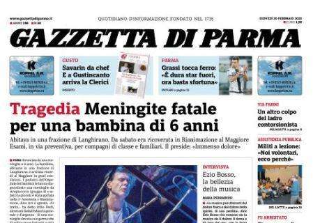 Gazzetta di Parma, parla Grassi: "E' dura star fuori. Ora basta sfortuna"