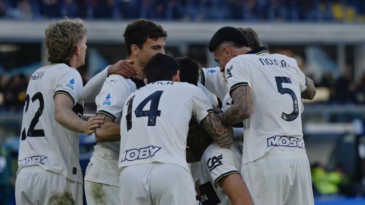 I numeri di Parma-Hellas Verona: crociati superiori in possesso palla e tiri in porta