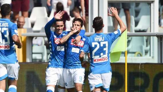 Serie A: prima del Parma il Napoli 'mata' il Toro, tra poco Chievo-Udinese