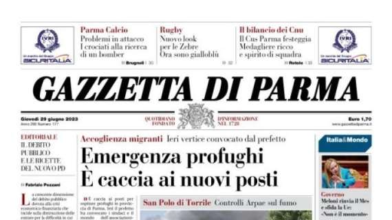 Gazzetta di Parma sul mercato gialloblu: "Problemi in attacco, crociati alla ricerca di un bomber"