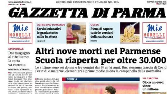 Gazzetta di Parma: "Parma, credici: la salvezza è possibile"