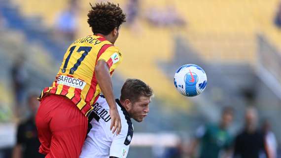 Lecce, Gendrey: "Alla prima in Italia, contro il Parma, mi sono trovato uno contro uno per tutta la partita"