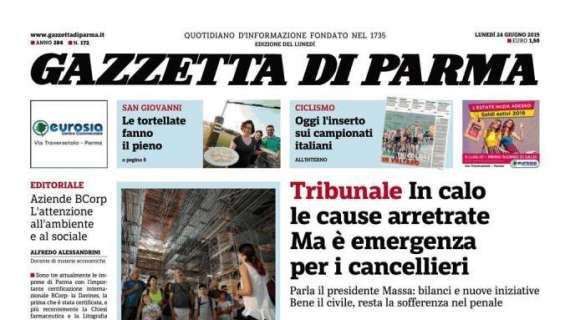 Gazzetta di Parma: "Pochi ma buoni: il Parma valorizza alcuni giovani"