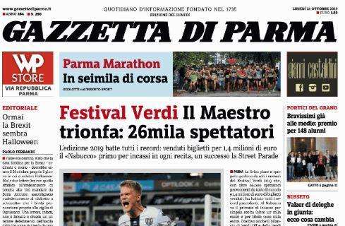 Gazzetta di Parma: "Al Tardini è il festival del gol"