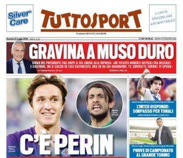 L'apertura di Tuttosport sulla Juventus: "C'è Perin per Chiesa"