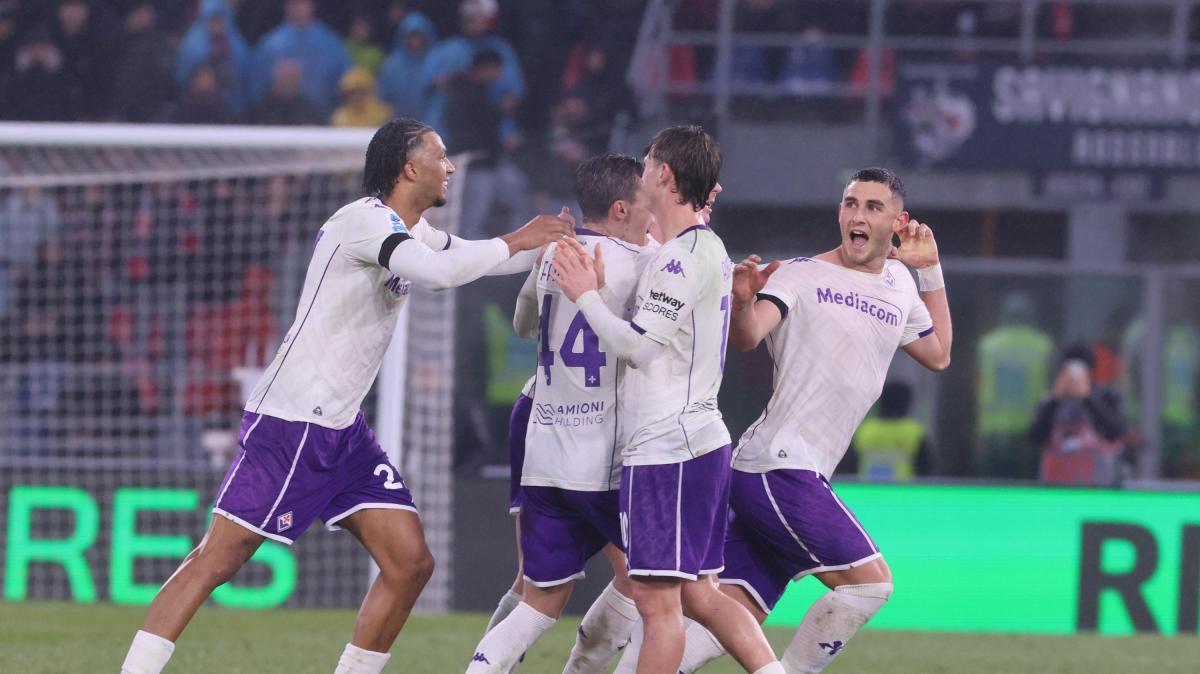 Serie A, la Fiorentina batte il Bologna e aggancia il Lecce