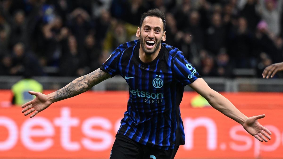 Inter, risentimento al soleo per Calhanoglu: il turco salta il Parma